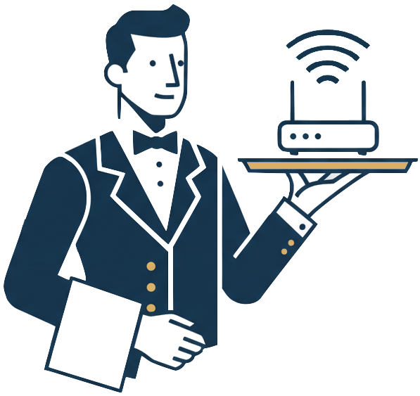 Steward: At your service. logo